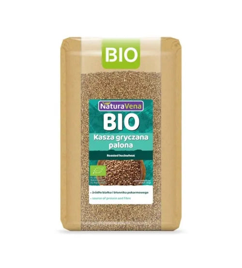 Kasza gryczana palona 1 kg - Naturavena (EKO)