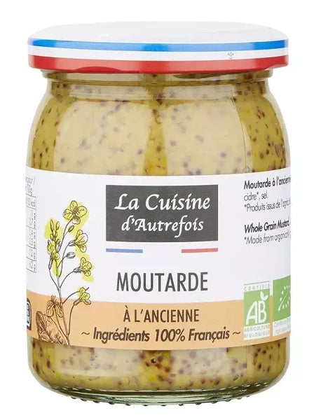 Musztarda francuska 210 g - La Cuisine D Autrefois (EKO)