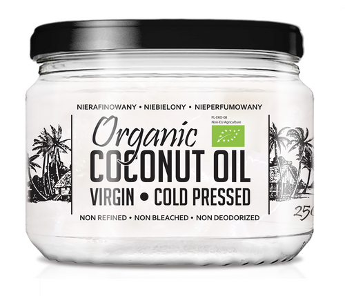 Olej kokosowy virgin 250 ml - DIET-FOOD (EKO)