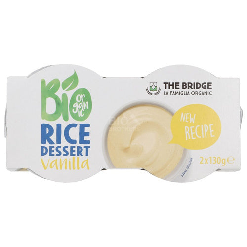 Deser ryżowy waniliowy bezglutenowy 2 szt. 260 g - The Bridge (EKO)