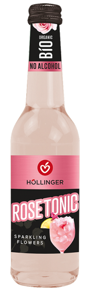 Drink Musujący bezalkoholowy rose tonic 330 ml - Hollinger (EKO)