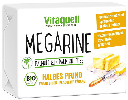 Ekologiczna margaryna bez oleju palmowego 250 g - Vitaquell (EKO)