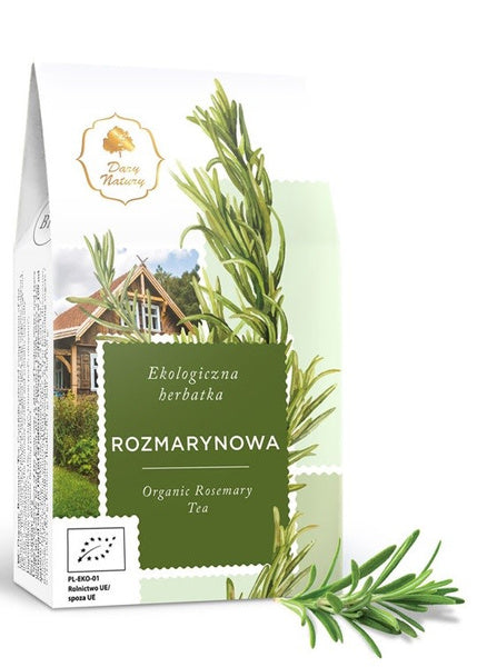 Herbatka rozmarynowa 80 g - Dary Natury (EKO)