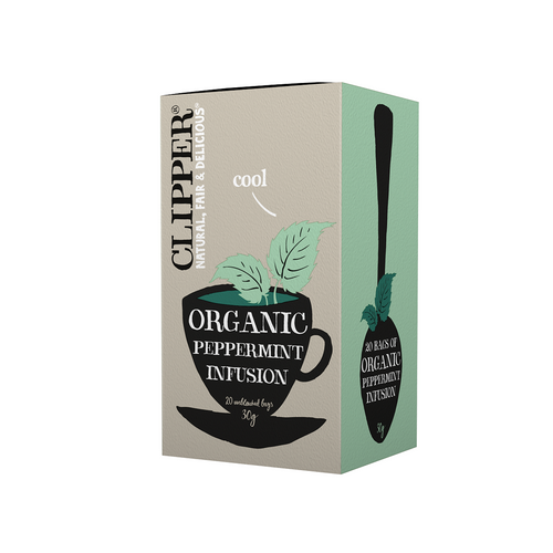Herbatka z mięty pieprzowej cool 20 szt. 30 g - Clipper (EKO)