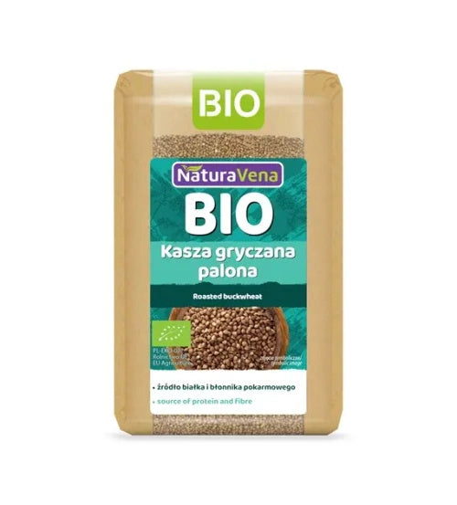 Kasza gryczana palona 500 g - NaturaVena (EKO)