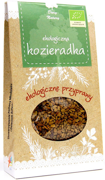 Kozieradka ziarno 60 g - Dary Natury (EKO)