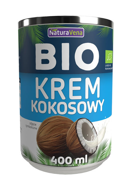 Krem kokosowy 17 % 400 ml - Naturavena (EKO)