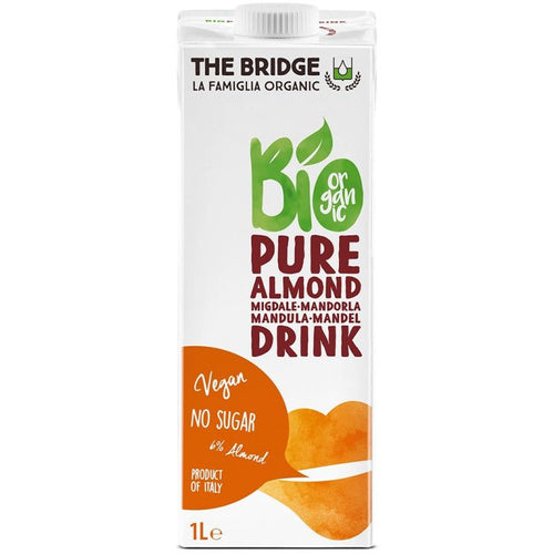 Napój migdałowy 6% bezglutenowy 1 l - The Bridge (EKO)