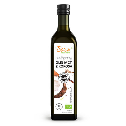 Olej kokosowy MCT KETO 500 ml - Batom (EKO)