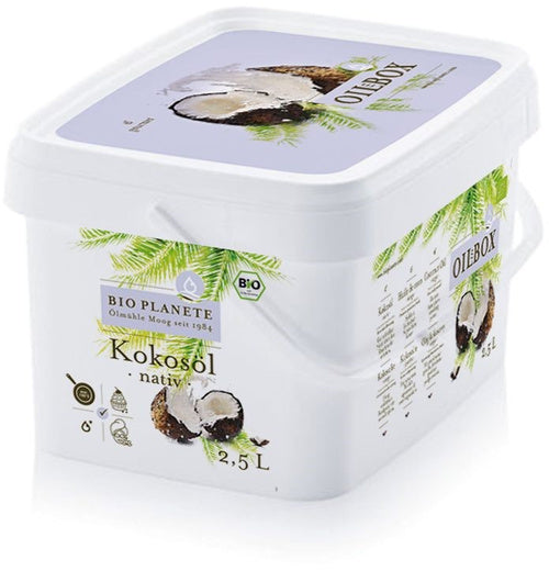 Olej kokosowy virgin 2,5 l - Bio Planete (EKO)