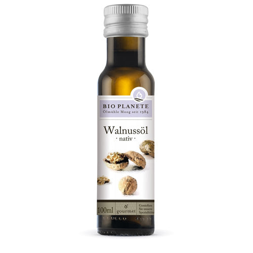 Olej z orzechów włoskich tłoczony na zimno 100 ml - Bio Planete (EKO)