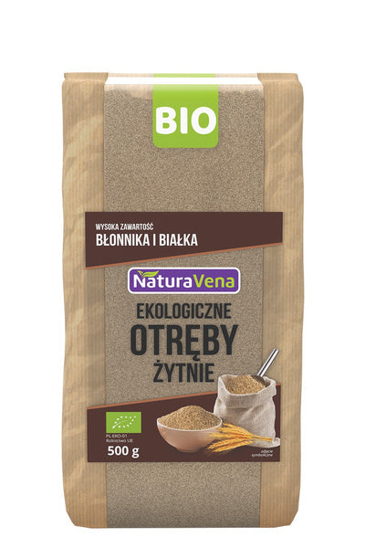 Otręby żytnie 500 g - Naturavena (EKO)