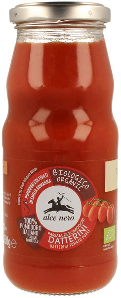 Passata sos pomidorowy z pomidorów daktylowych 350 g - Alce Nero (EKO)