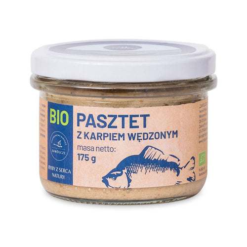 Pasztet z karpiem wędzonym 175 g - Ryby Z Serca Natury (EKO)