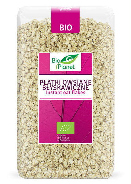 Płatki owsiane błyskawiczne 600 g - Bio Planet (EKO)