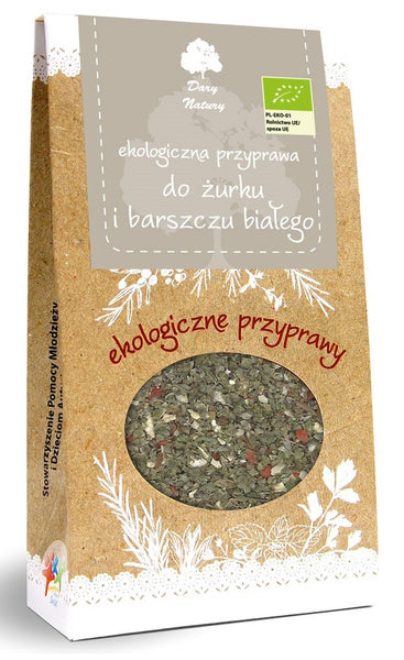 Przyprawa do żurku i barszczu białego 50 g - Dary Natury (EKO)