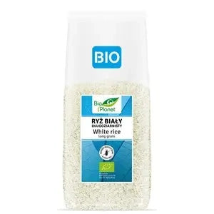 Ryż biały długoziarnisty bezglutenowy 1 kg  -  Bio Planet (EKO)