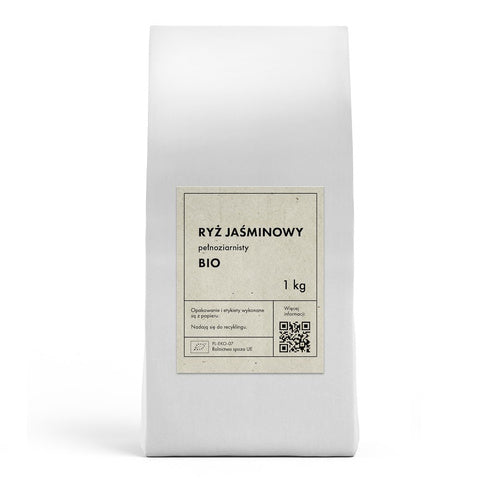 Ryż jaśminowy pełnoziarnisty 1 kg - The Planet (EKO)