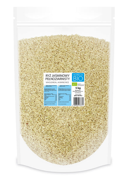Ryż jaśminowy pełnoziarnisty 5 kg - Bio Planet (EKO)