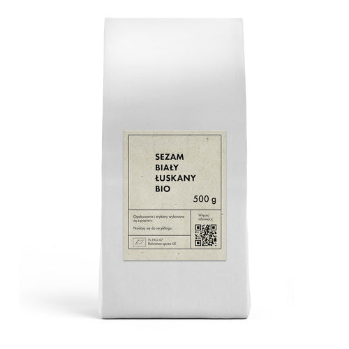 Sezam biały łuskany 500 g - The Planet (EKO)