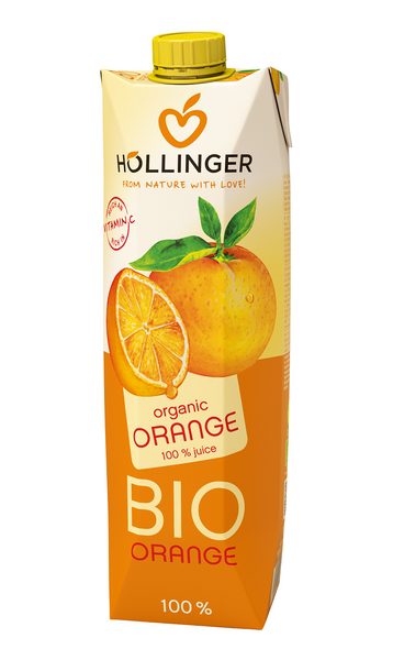 Sok pomarańczowy 1 l - Hollinger (EKO)