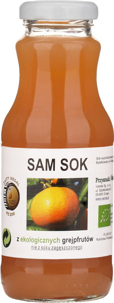 Sok z czerwonych grejpfrutów NFC 250 ml - Viands (EKO)