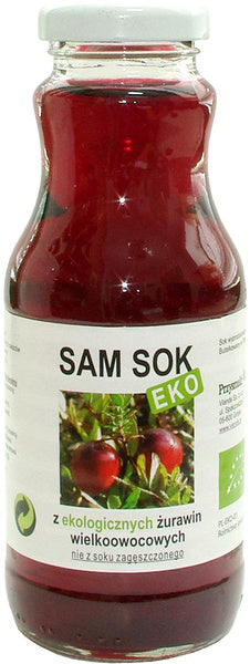 Sok z żurawiny wielkoowocowej NFC 250 ml - Viands (EKO)