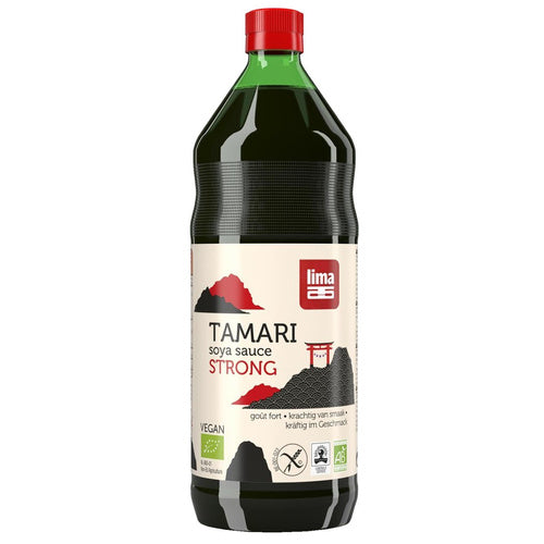 Sos sojowy tamari mocny bezglutenowy 500 ml - Lima (EKO)