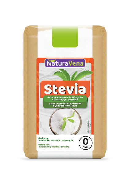 Stevia na bazie erytrytolu i stewii 500 g - Naturavena