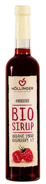 Syrop malinowy 500 ml - Hollinger (EKO)