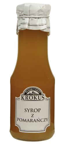 Syrop pomarańczowy bezglutenowy NFC 355 g (280 ml) - Krokus