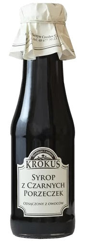 Syrop z czarnej porzeczki bezglutenowy 280 ml - Krokus