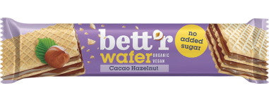 Wafelek z kremem orzechowo kakaowym bez dodatku cukru  30 g - Bett'R (EKO)
