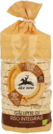 Wafle ryżowe pełnoziarniste 100 g - Alce Nero (EKO)