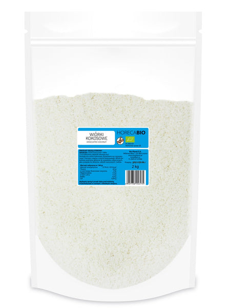 Wiórki kokosowe bezglutenowe 2 kg - Bio Planet (EKO)