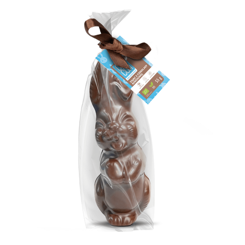 Zając z czekolady kokosowej bez dodatku cukrów 55 g - Cocoa (EKO)